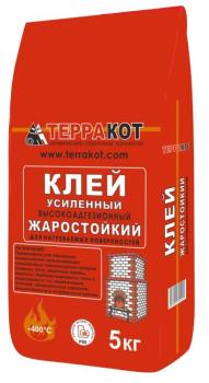 Клей Терракот жаростойкий усиленный 5 кг