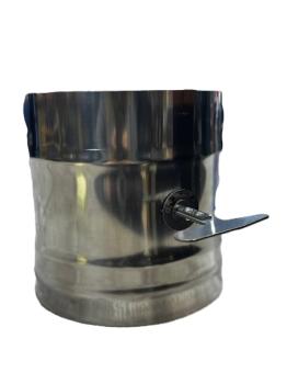 Шибер  ф 120, AISI 439/1,0мм 