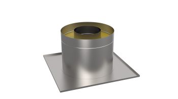 Декоративный ППУ КрТ, ф  80, AISI 439/Оц, 0,5мм/0,5мм
