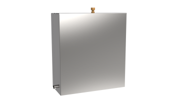 Бак наставной "Жара"  50л, 500х400х250, AISI 439/1,0мм, Лев.