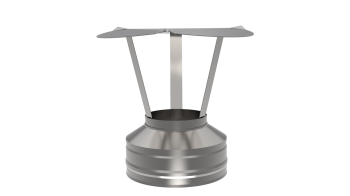 Оголовок ф 200х300, AISI 439/439, 0,5мм/0,5мм, (К)