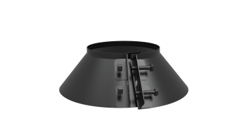 Фланец ф 150, AISI 439/0,5мм, h=60мм (черный 1000)