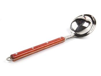 Половник с деревянной ручкой 400 мм