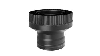 Старт-сэндвич Х/М-М, ф 250х310, AISI 439/439, 1,0мм/0,5мм, h=185мм (черный 1000)