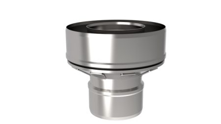 Старт-сэндвич Х/П-М, ф 115х200, AISI 439/Оц, 1,0мм/0,5мм, тип-2