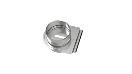 Шибер-задвижка ф 150, AISI 439/1,0мм