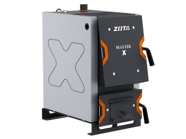 Котел твердотопливный Zota Master-X 32 кВт с плитой