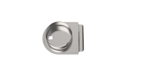 Шибер-задвижка ф 100, AISI 439/1,0мм