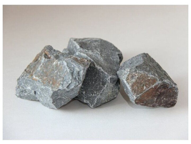 Камень для бани Кварцит колотый 20 кг (40)