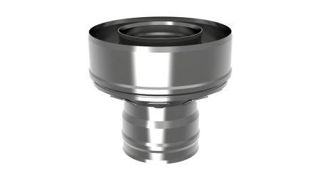 Старт-сэндвич Х/М-М, ф 150х250, AISI 439/Оц, 1,0мм/0,5мм, тип-2