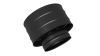 Оголовок с дефлектором, ф 115х200, AISI 439/439, 0,5мм/0,5мм, (К), h=230мм, тип-2 (черный 1000)