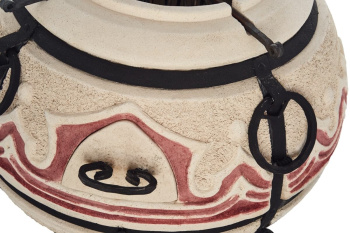 Печь Тандыр Амфора Восточный со стойкой для аксессуаров в комплекте