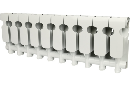 Радиатор алюминиевый ROMMER Plus 200 10 секций с/п