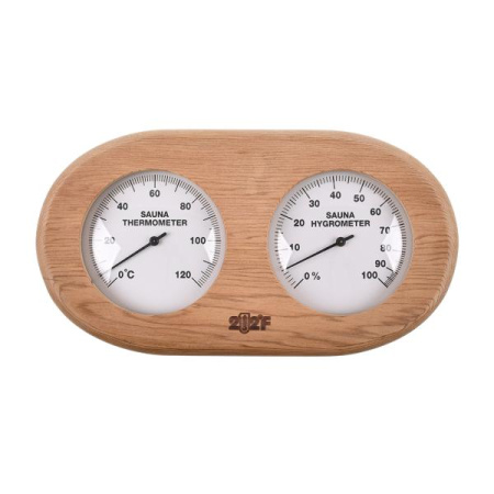 Термогигрометр 212F TH-20R ОЧКИ овал (канадский кедр)