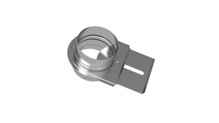 Шибер-задвижка ф 150, AISI 439/1,0мм