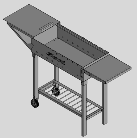 (С/П)Мангал Kennet KazanTip MASTER Plus М23